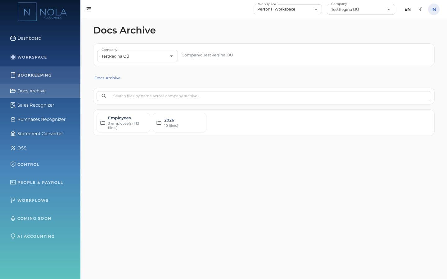 The client portal upgrades the accountant's service